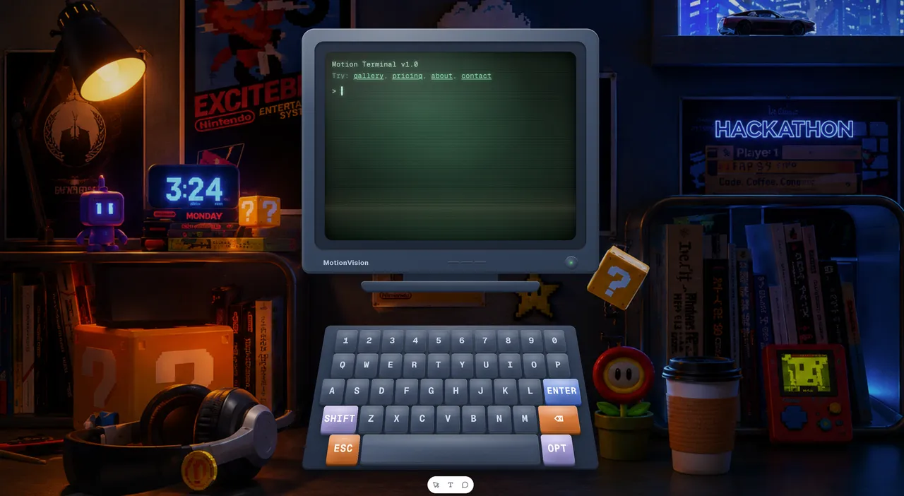 Console template preview