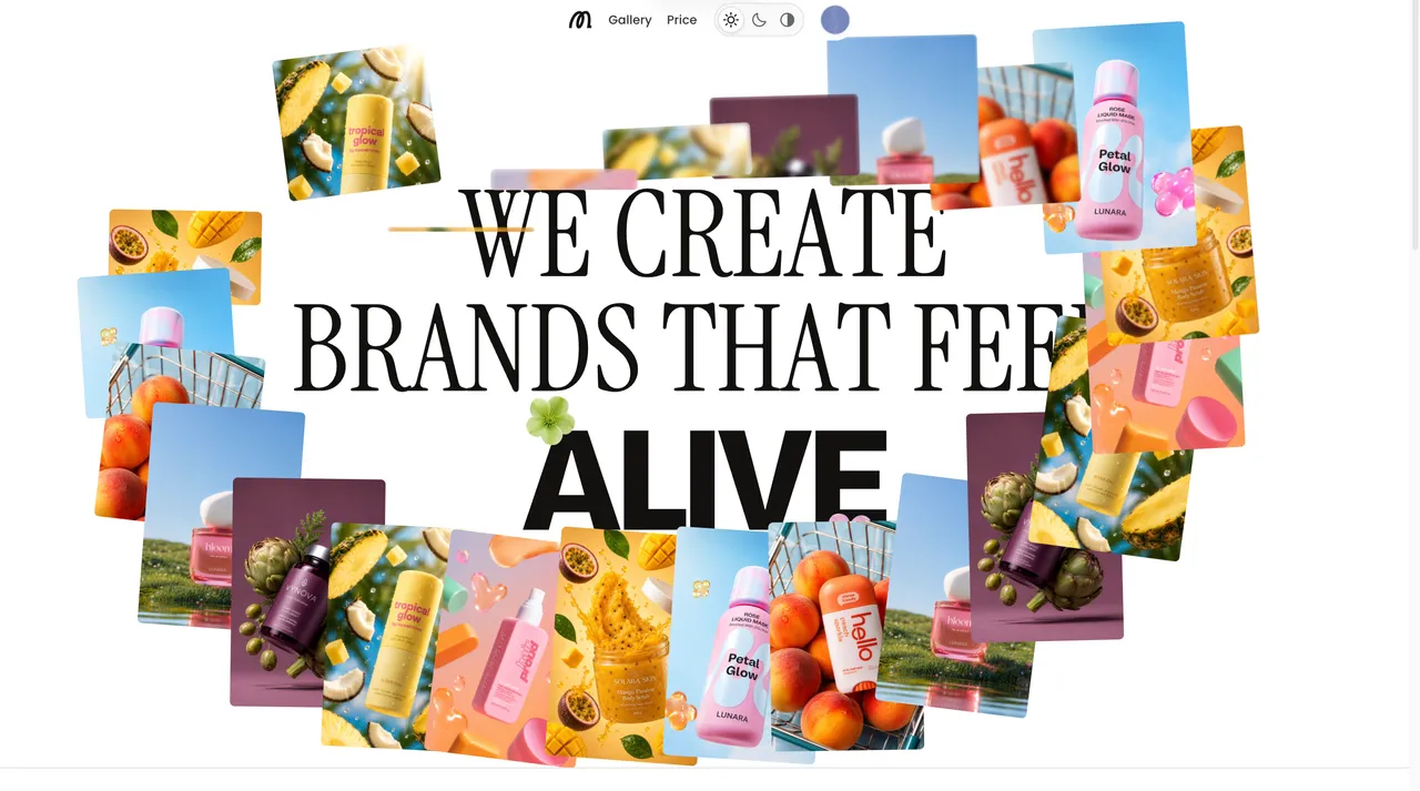 Alive template preview