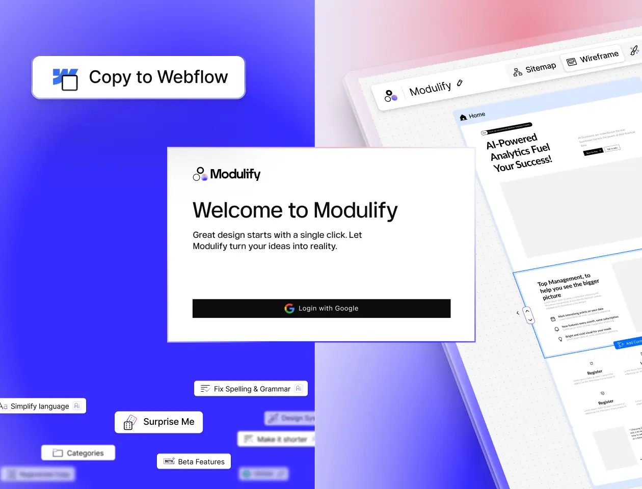 How to get started with Modulify AI