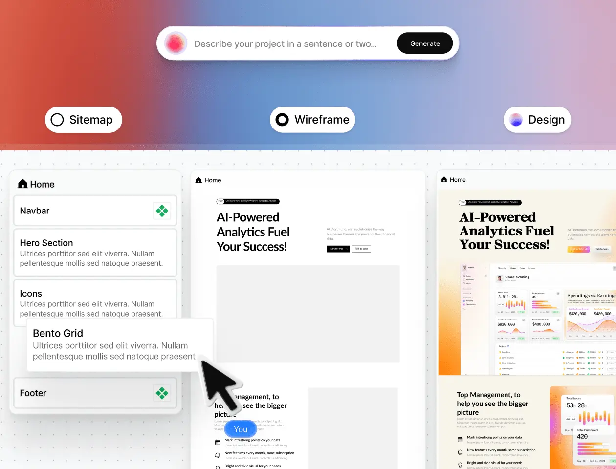 Modulify AI – The No-Code Web Design Tool