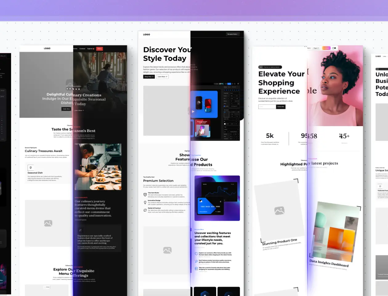 5 Inspirational designs built with Modulify